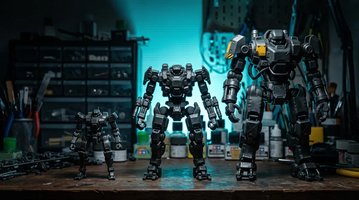Gundam Scales Explained: 1/144 vs 1/100 vs 1/60