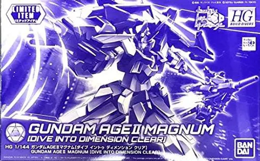 AGE-IIMG Gundam AGEII Magnum [Dive Into Dimension Clear]