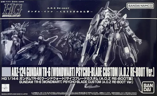 ARZ-124 Gundam TR-6 [Wondwart] Psycho Blade Custom box art