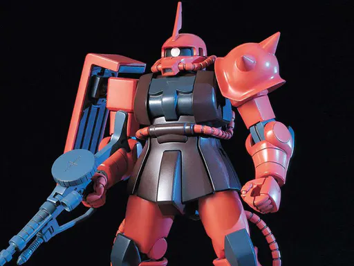 MS-06S 'Zaku II Commander Type' (Char Aznable custom) box art
