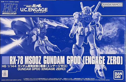 RX-78 MS00Z Engage Zero box art
