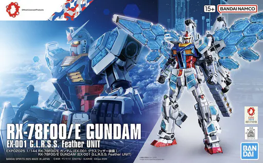RX-78F00/E Gundam (Glass Feather Equipment)
