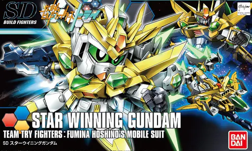SD-237S Star Winning Gundam box art