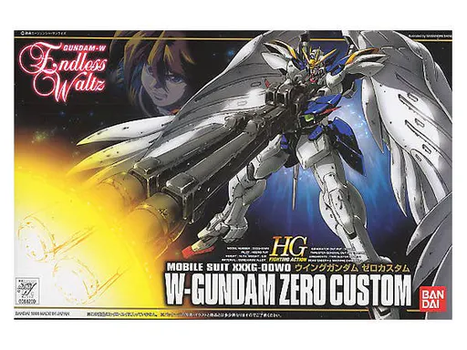 XXXG-00W0 W-Gundam Zero Custom box art