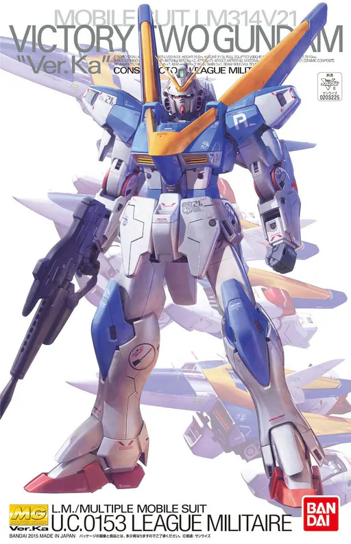 LM314V21 Victory Two Gundam "Ver.Ka" box art