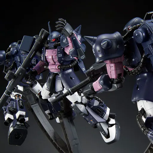 MS-06R-1A Black Tri-Stars Zaku II box art