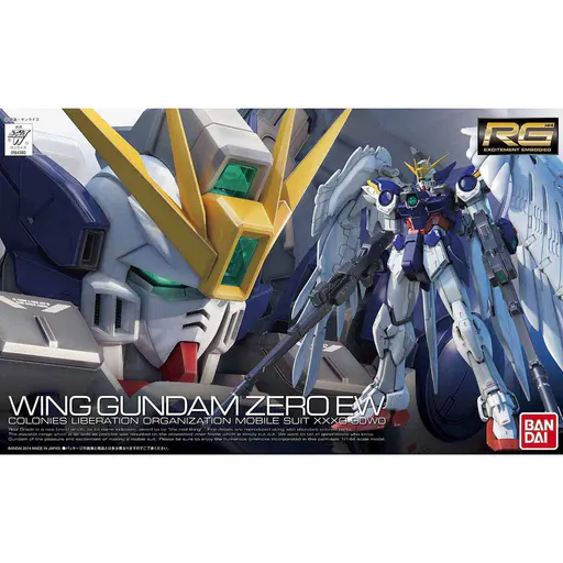 XXXG-00W0 Wing Gundam Zero EW box art